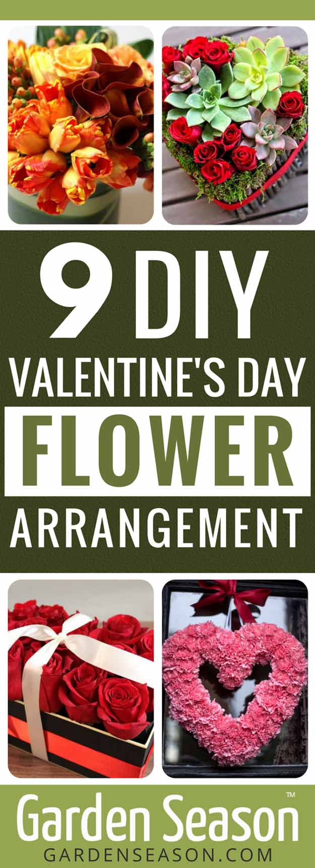 9 DIY Flower Arrangements Perfect For Valentine's Day