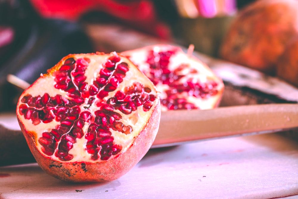 Sliced Pomegranate Fruit | How To Store Pomegranate Seeds | Garden Season Tips