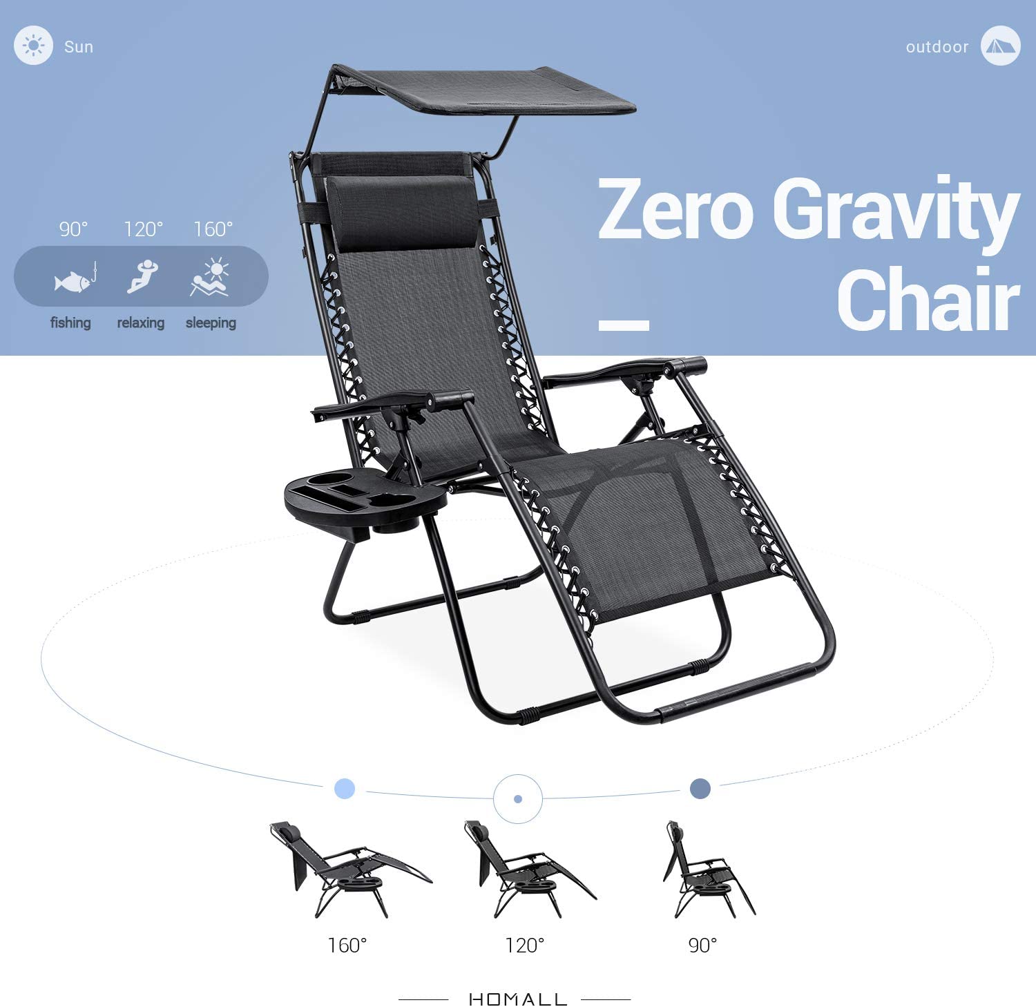 homall zero gravity chair