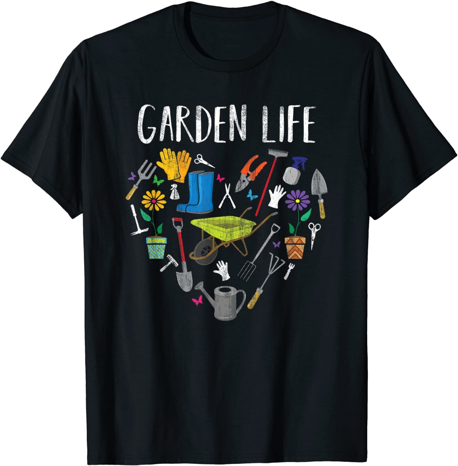 garden themed t shirts