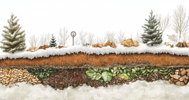 Winter Composting: Keep Your Compost Pile Hot All Season