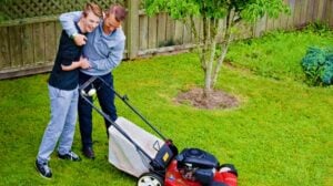 Learning to Cut the Grass | Gardening Gifts For Dad on Father’s Day | cool tools for dad | featured