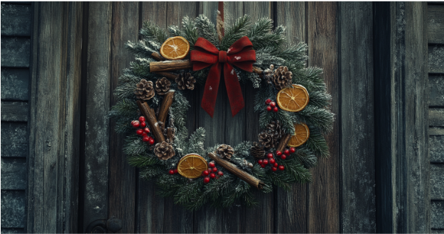 Winter Wreaths: Craft Stunning Decorations with Garden Foliage 