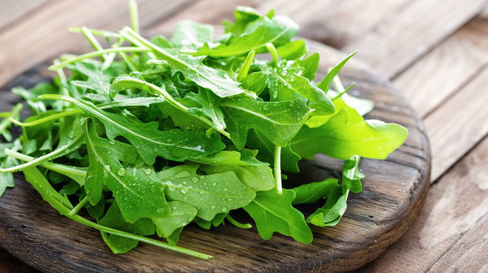 fresh arugula leaves on table | Spring Vegetable Garden Plants Perfect For Spring Growing Season | vegetable garden plants | spring vegetable garden