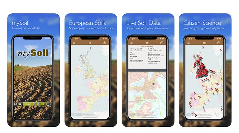 mySoil | Best Gardening Apps You Need To Download Now | garden design applications | screenshot