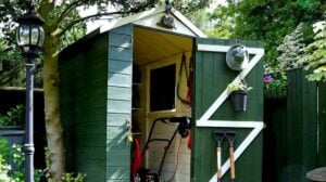 Outdoor Shed With Tools | DIY Garden Storage Shed Ideas To Save Money | Featured