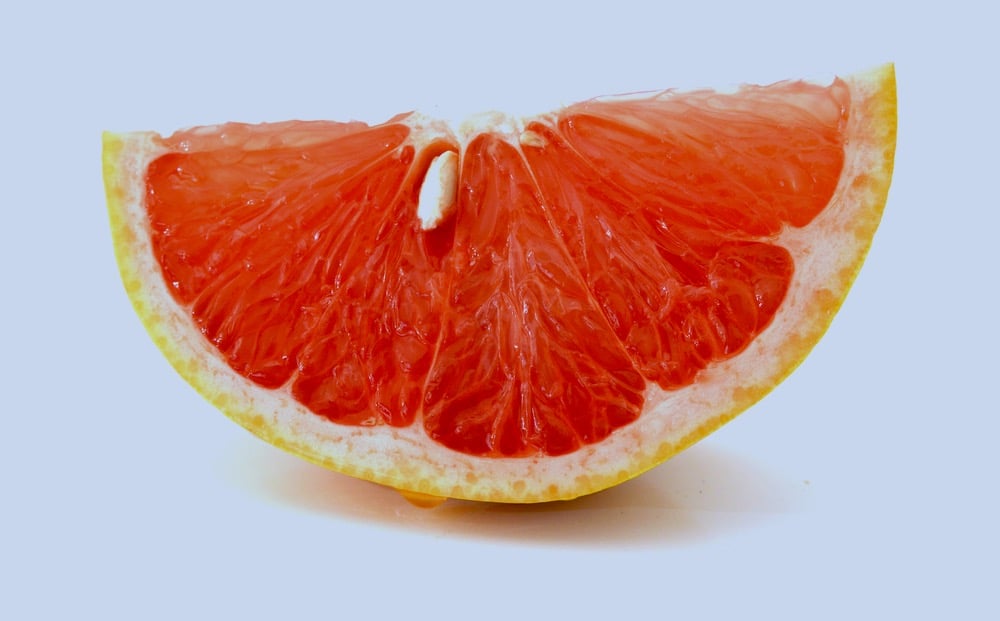 Sliced Grapefruit | Growing Grapefruit From Seed in 5 Easy Steps